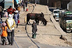 波利維亞波托西的街景（照片來源：Bolivia for 91 Days）