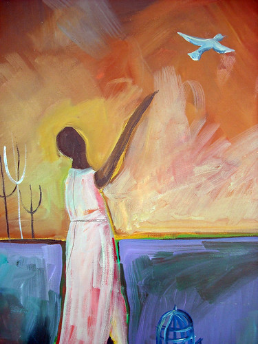 oil on canvas "farewell" by Lorie McCown