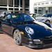 2012 Porsche 911 Turbo S Coupe Black PDK PCCB 900 miles Carbon For Sale in Beverly Hills CA 02