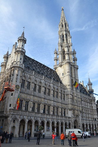 torre del ayuntamiento bruselas