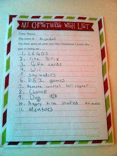 Nick's Christmas List-001