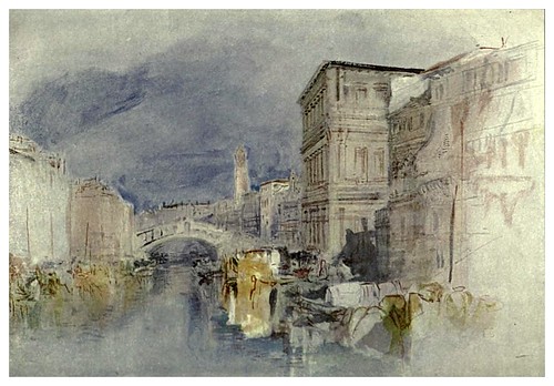 022-Venecia casa Grimani y el Rialto 1839-The water-colours  of J. M. W Turner-1909