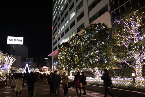 Christmas lights in Shinjuku 3