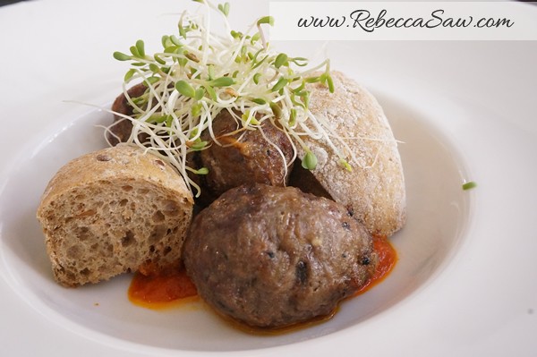 Renoma Cafe Gallery - meatballs