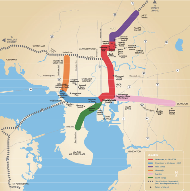Tampa Rail Proposed