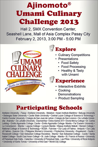 Umami challenge 2013