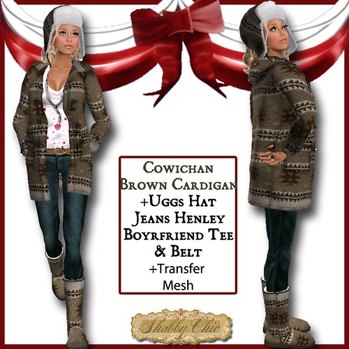 Shabby Chic Brown Cowichan Outfit by Shabby Chics