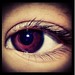 My son's eye! #eyeball #iris #pupil...