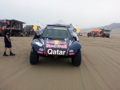 Test previo al Dakar 2013