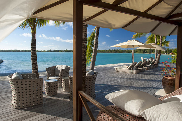 The St. Regis Bora Bora Resort—Royal Estate - Terrace
