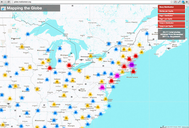 New England - Mapping the Globe: Screenshots