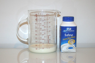 21 - Zutat Sahne / Ingredient cream