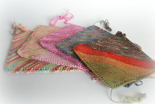 Bertie's Blankets: My sock Yarn squares