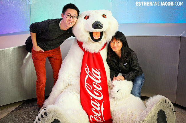 Coca-cola polar bear World of Coca Cola Museum | Tourists at Home Atlanta Edition