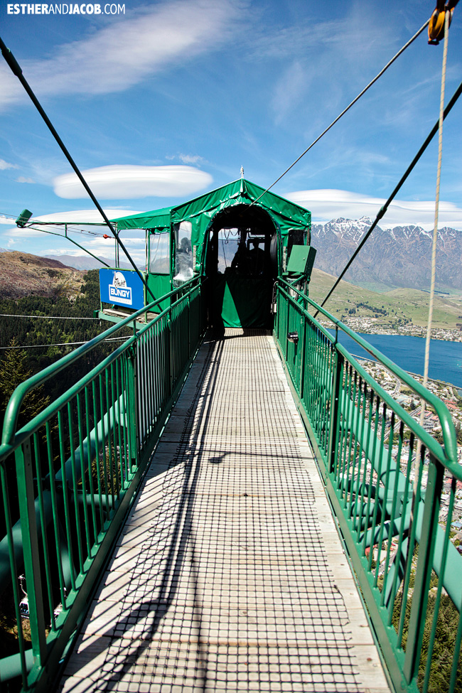 The Ledge Bungy Queenstown | Day 4 New Zealand Sweet as South Contiki Tour | A Guide to South Island