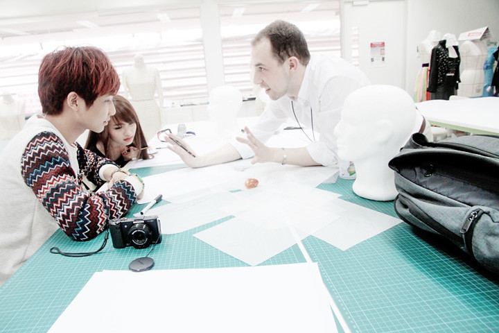 MDIS School of Fashion and Design lecturer with typicalben peishi