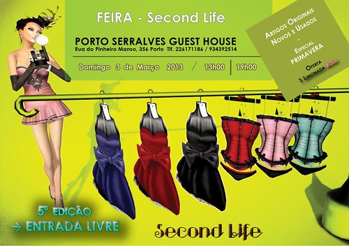 feira second life em Serralves by Linhas Arrojadas Atelier de Costura ® Trademark