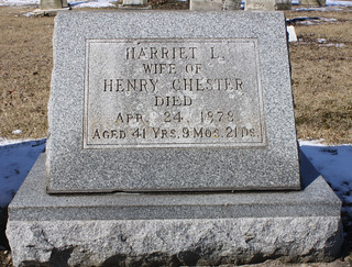Harriet L. Chester 1878