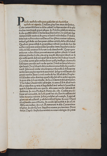 Illuminated initial in Johannes Chrysostomus: Homiliae super Johannem