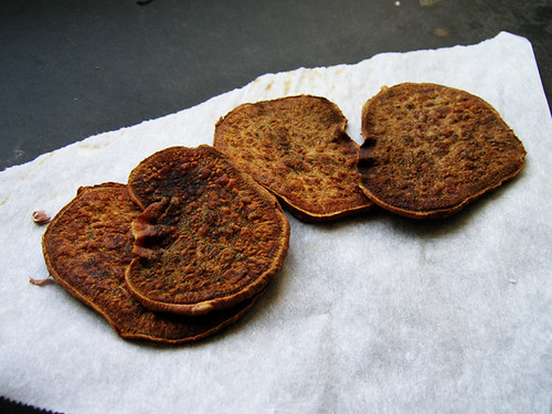 burnt chips