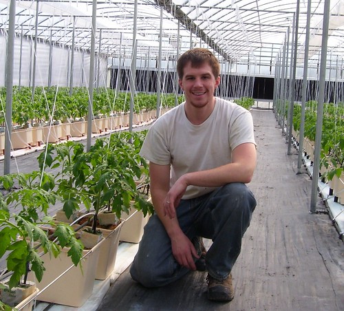 Chris Williams is the operator of a BrightFarms greenhouse in Yardley,Pa., that will provide fresh produce to a supermarket only a half a block away. 