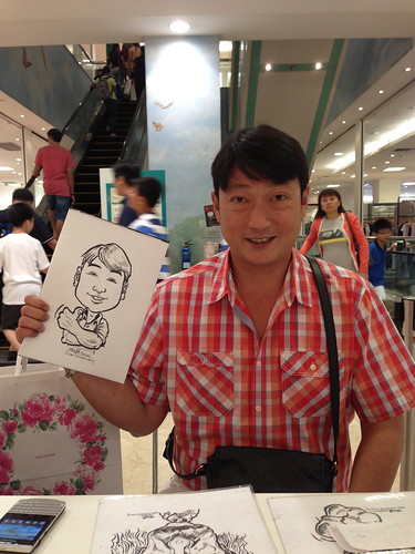 caricature live sketching for Takashimaya Good Friday Special - 9