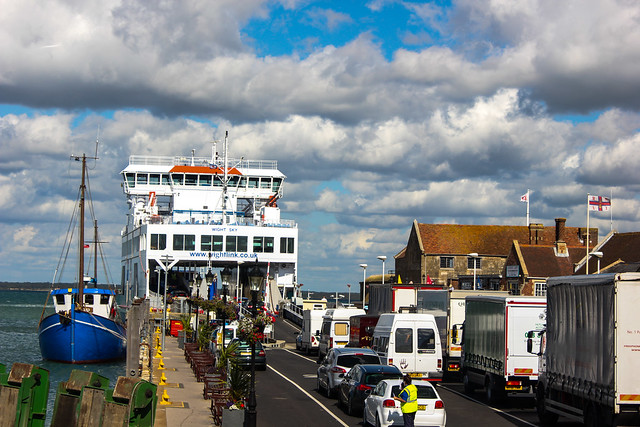 Ferry entre Lymington y Yarmouth