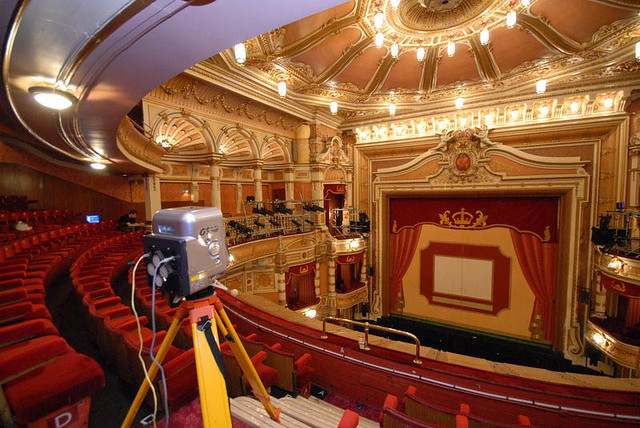 Laser scanning at the Kings Theatre