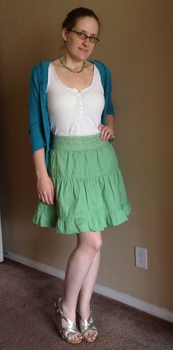 St Paddy's Skirt - After