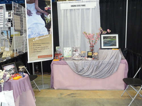 Virginia State Parks attends the Roanoke Bridal Show.