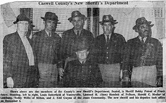 Caswell County Sheriff's Office 1966