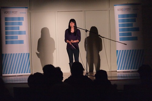 Jenna Tenn-Yuk hosting the Women's Showcase