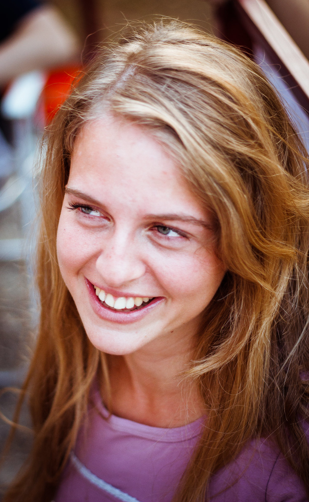 Jelena portrait girl picture smiling blond