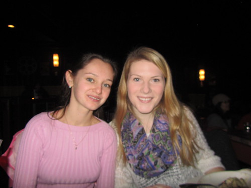 Lera and Sydney at a local performance of “The Nutcracker” 