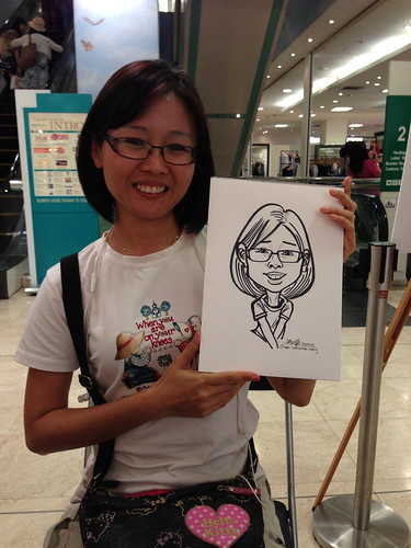 caricature live sketching for Takashimaya Good Friday Special - 37