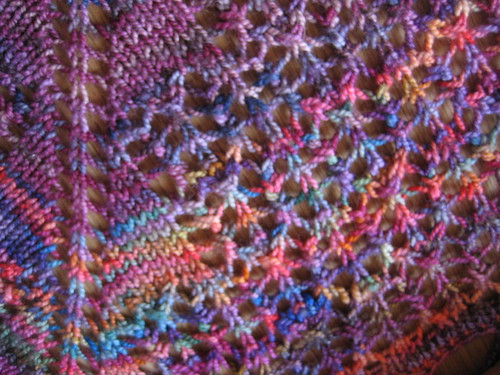 Koigu-Mill-Ends-Rosies-Yarn-Cellar-Charlottes-Web-Shawl-Knit