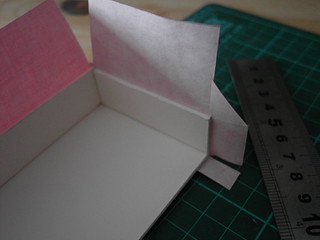All the various cuts to make the paper wrap around