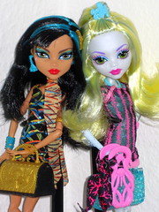 Monster High LAGOONA BLUE & CLEO DE NILE ♥ Scaris ♥ City of Frights ♥ TRU Exclusive Dolls