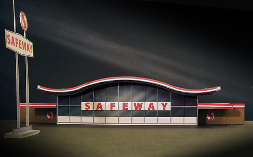 Safeway paper model