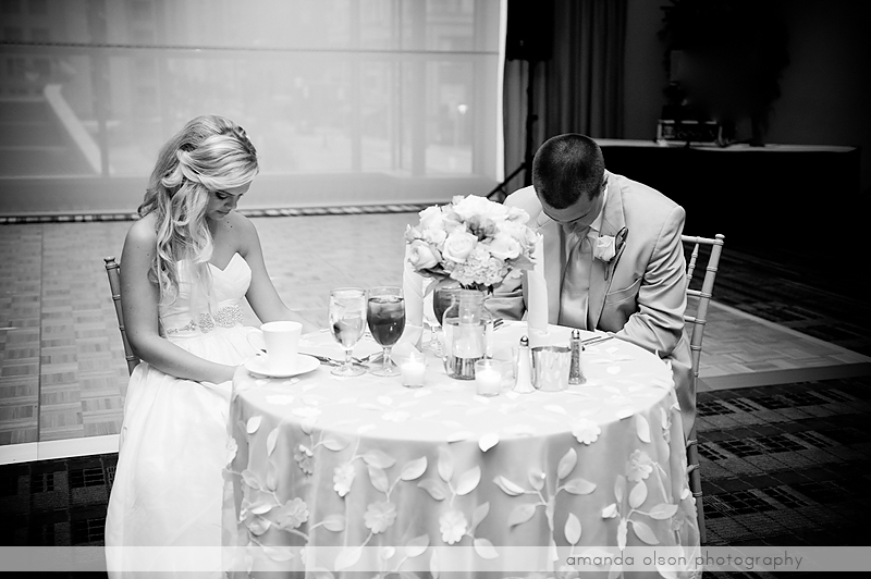 Bride & Groom Praying