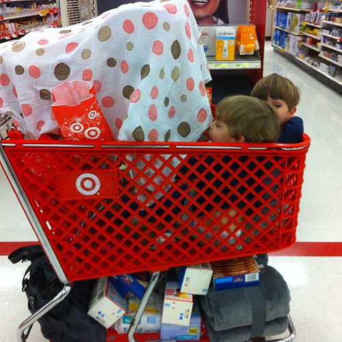 We came...we shopped...we survived Target.