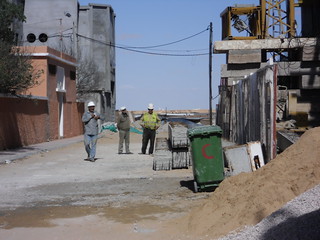 Workers in Laayoune