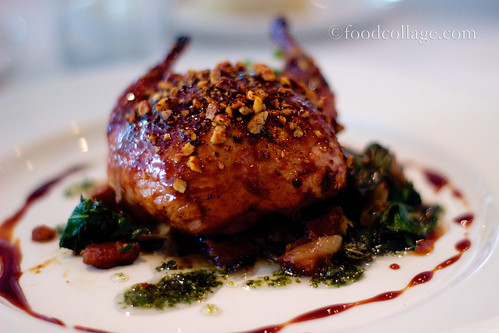 Cranberry Molasses Lacquered Quail at Commander's Palace (New Orleans)