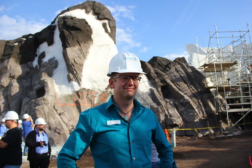 Antarctica construction tour at SeaWorld Orlando