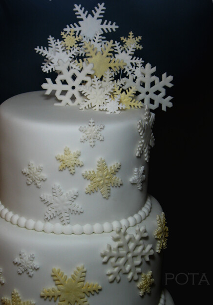 Wedding cake Hiver