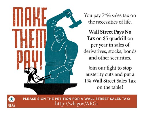 make them pay wall street tax