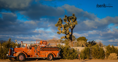 Old Fire Truck by Dave Mills Photo