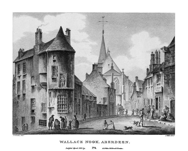  etching: Wallace Nook, Aberdeen