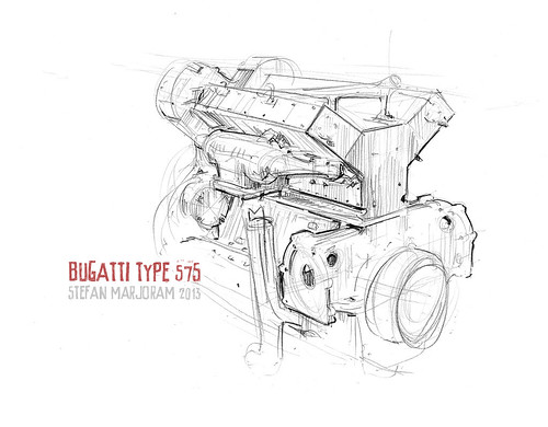 Type 57S motor by Stefan Marjoram
