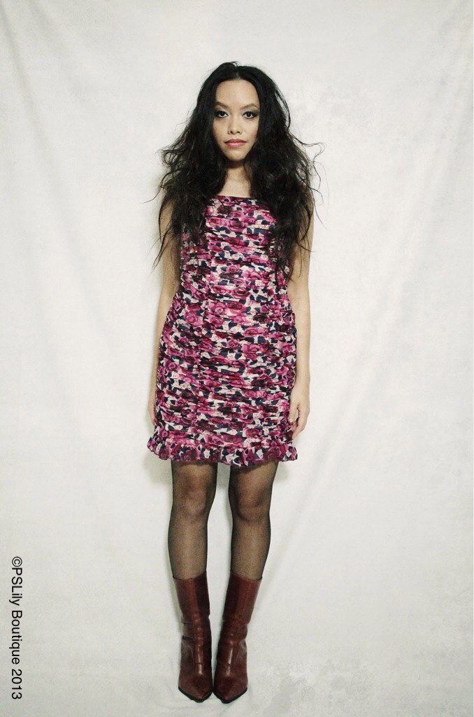 Cherry Blossom, instagram-pslilyboutique, los angeles fashion blogger, fashion blog, floral dress